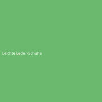 Leichte Leder-Schuhe