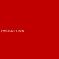Leichte Leder-Schuhe