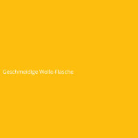 Geschmeidige Wolle-Flasche