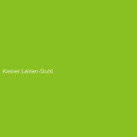 Kleiner Leinen-Stuhl