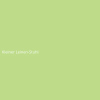 Kleiner Leinen-Stuhl