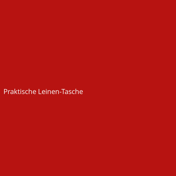 Praktische Leinen-Tasche