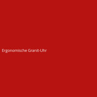Ergonomische Granit-Uhr
