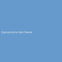 Ergonomische Stahl-Tabelle